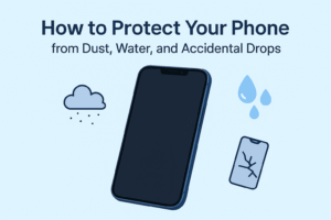 How to Protect Your Phone from Dust, Water, and Accidental Drops